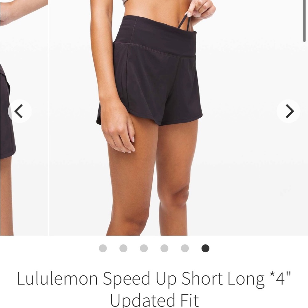 Lululemon Speed Up Short Size 2 - image 4